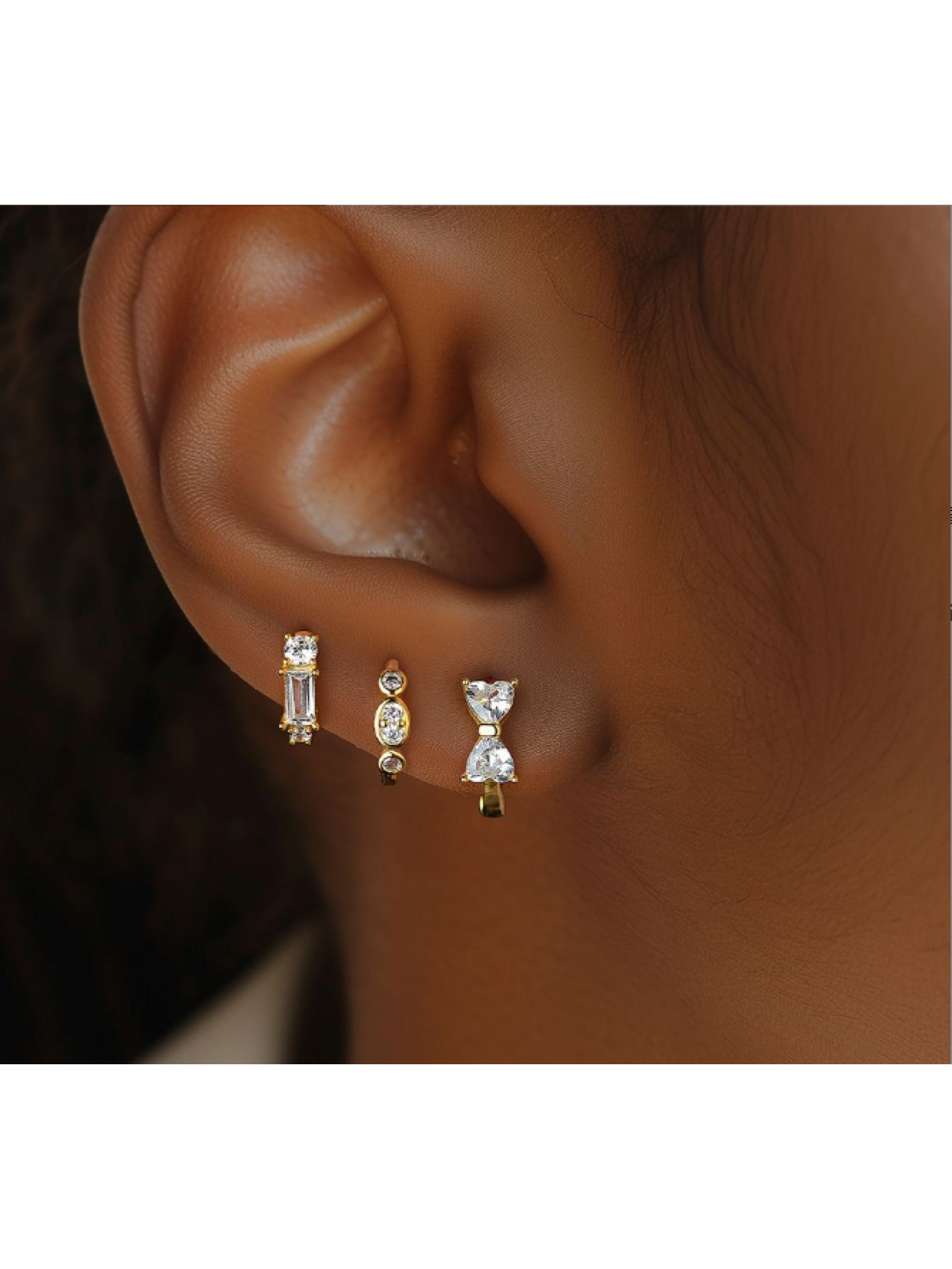 S925 pure silver light luxury super sparkling zircon set fashionable earrings for women 