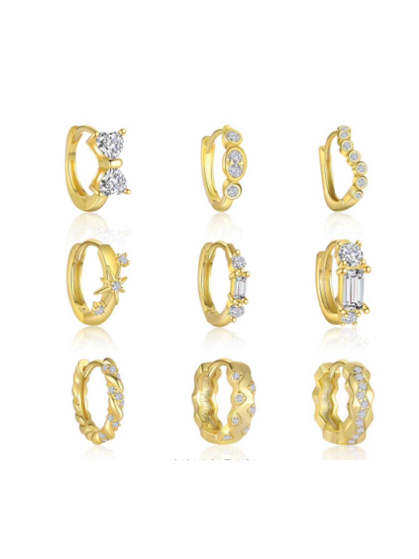 S925 pure silver light luxury super sparkling zircon set fashionable earrings for women 