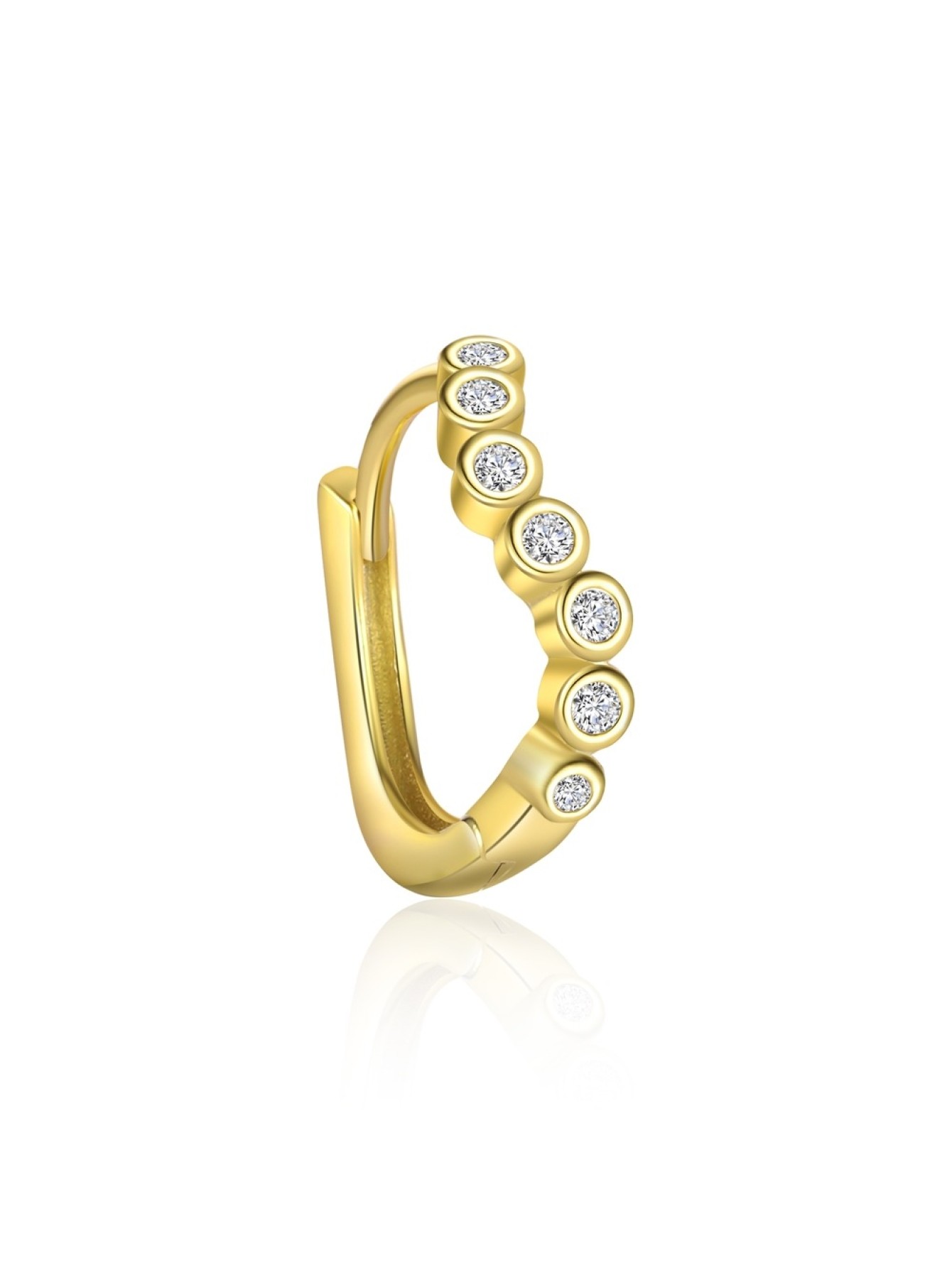 S925 pure silver light luxury super sparkling zircon set fashionable earrings for women 